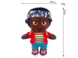 Peluche De Demogorgon Stranger Things, Niño Negro Pelo