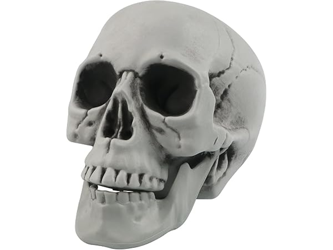 Decoraciones de calaveras para Halloween, maquetas de plástico, accesorios para fiestas, regalos divertidos, ergonómicas, para uso diario STELASPLEN