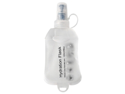 Botella de TPU flexible y plegable de 500 ml para mochilas de hidratación, chalecos para correr, senderismo, ciclismo y montañismo.