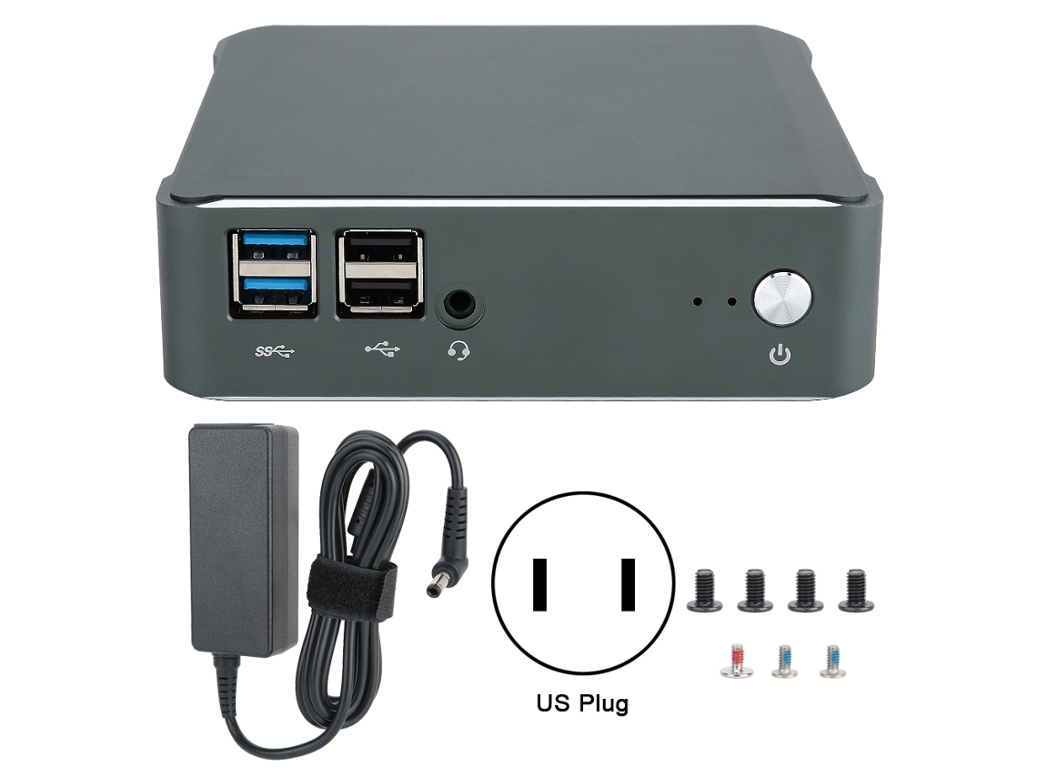 Mini PC (pantalla 4K, Wi-Fi de doble banda)