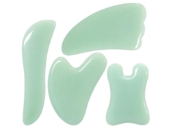 Kit De 4 Piedras Gua Sha Naturales, Herramienta De Masaje Para Spa, Acupuntura Y Fisioterapia.