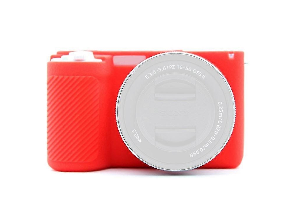Funda protectora de silicona antiarañazos compatible con la cámara Sony Alpha Zv E10 II Facpoet