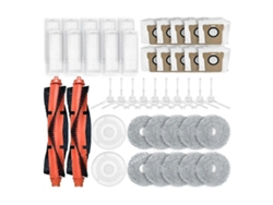 Repuestos para M30 Pro: paño de limpieza, bolsa para polvo, filtro HEPA, cepillo lateral principal, accesorios