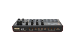 Tarjeta Mezcladora De Sonido Negra Con Luces De Colores, Efectos De Sonido Y Cambiador De Voz Para Grabación Y Karaoke.