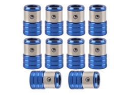 10 Pcs Anéis Magnetizadores Antideslizantes Para Parafusos E Brocas De Furadeira Ferramenta Magnética