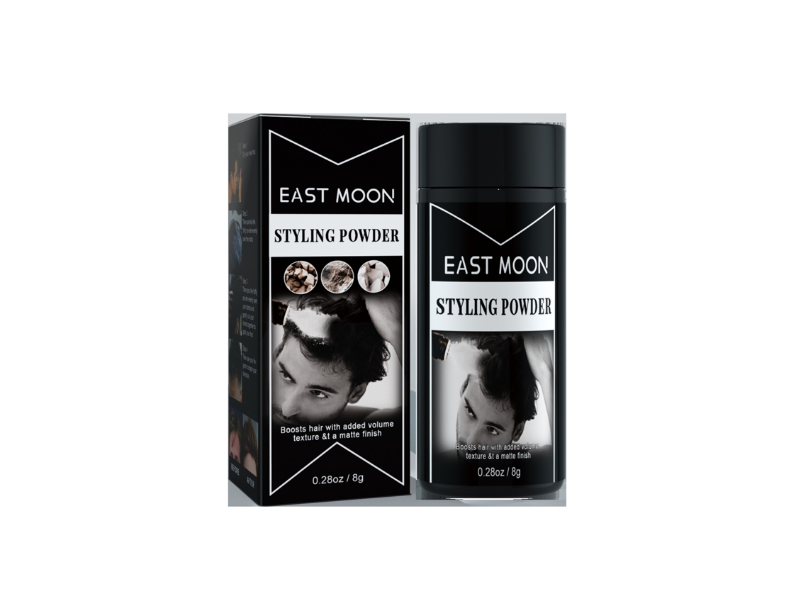 Polvo texturizante para el peinado masculino