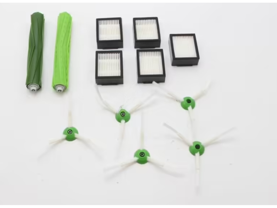 Kit Completo De Filtros Y Cepillos Compatible Con Irobot Roomba Series E, I ,J