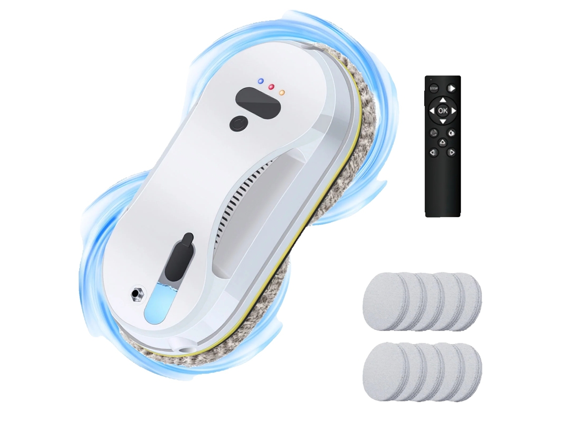 Robot limpiacristales, pulverizador ultrasónico, control remoto, W121s OEM