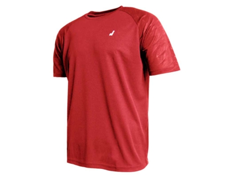 Camiseta de Hombre para Running JOLUVI Twist Rojo (M)