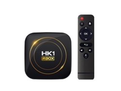 Caja de TV inteligente Yuysan Hk1 Rbox H8s 4K Ultra HD Android 12.0 con control remoto, Allwinner H618 de cuatro núcleos, 4 GB 32 GB