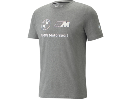 Camiseta para Hombre PUMA BMW MMS Logo Gris para Multideportes