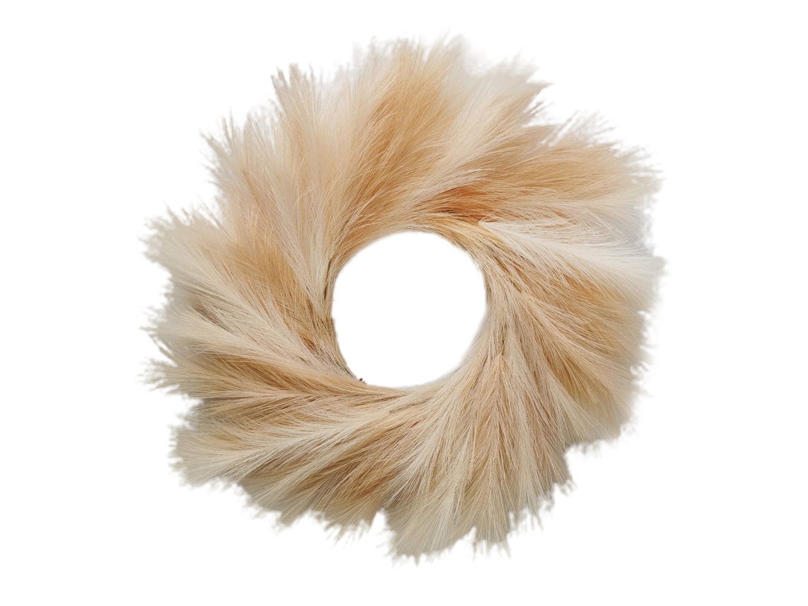 Corona De Hierba De La Pampa Artificial, Simulada, Decorativa Para Sala De Estar, Hogar, 60 Cm