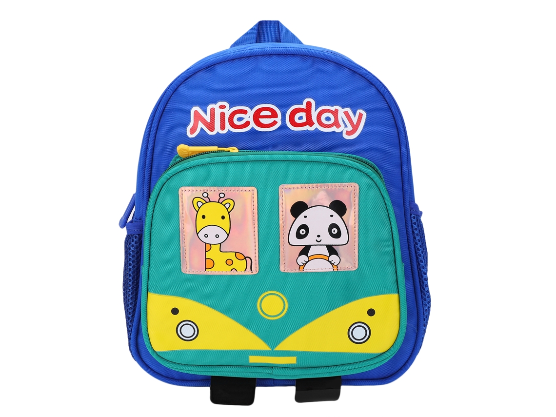 Mochila Para Jardín De Infantes Con Diseño Cartoons - Mochilita Para Niños Y Niñas De Primaria