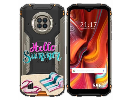 Carcasa Doogee S96 Pro TUMUNDOSMARTPHONE Dibujos Transparente Multicolor