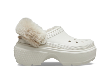 Zuecos CROCS Forro Stomp Beige (37/38)