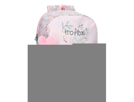ENSO Mochilas Portaordenador Poliéster Tropical Love Multicolor