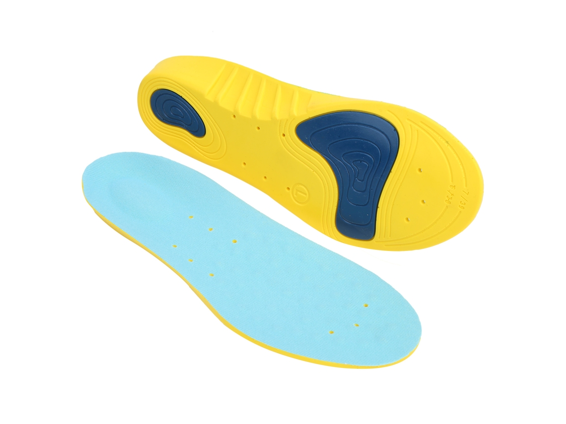 Rebe-2 Pares Plantillas De Zapato Suaves Para Soporte De Pie Insoles Deportivas Respirantes Elásticas Para Correr