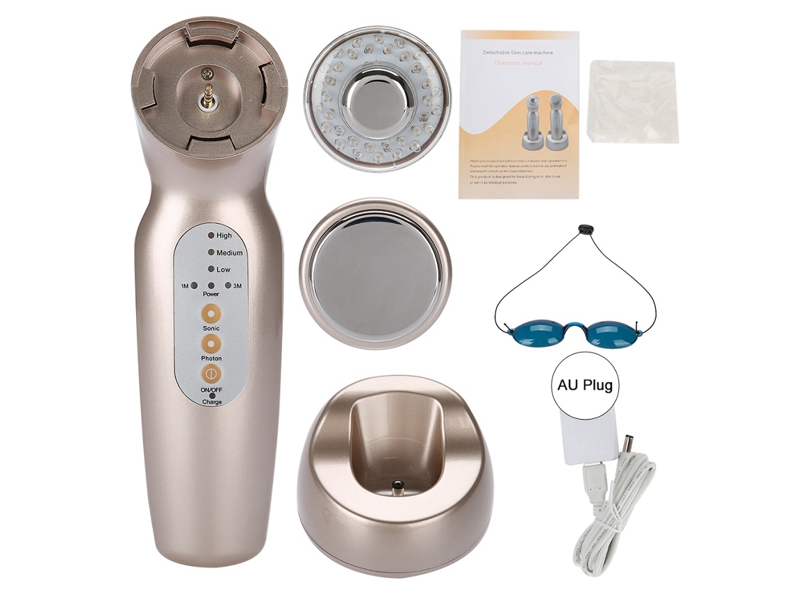 Máquina de belleza ultrasónica para tratamiento fotónico y adelgazamiento corporal