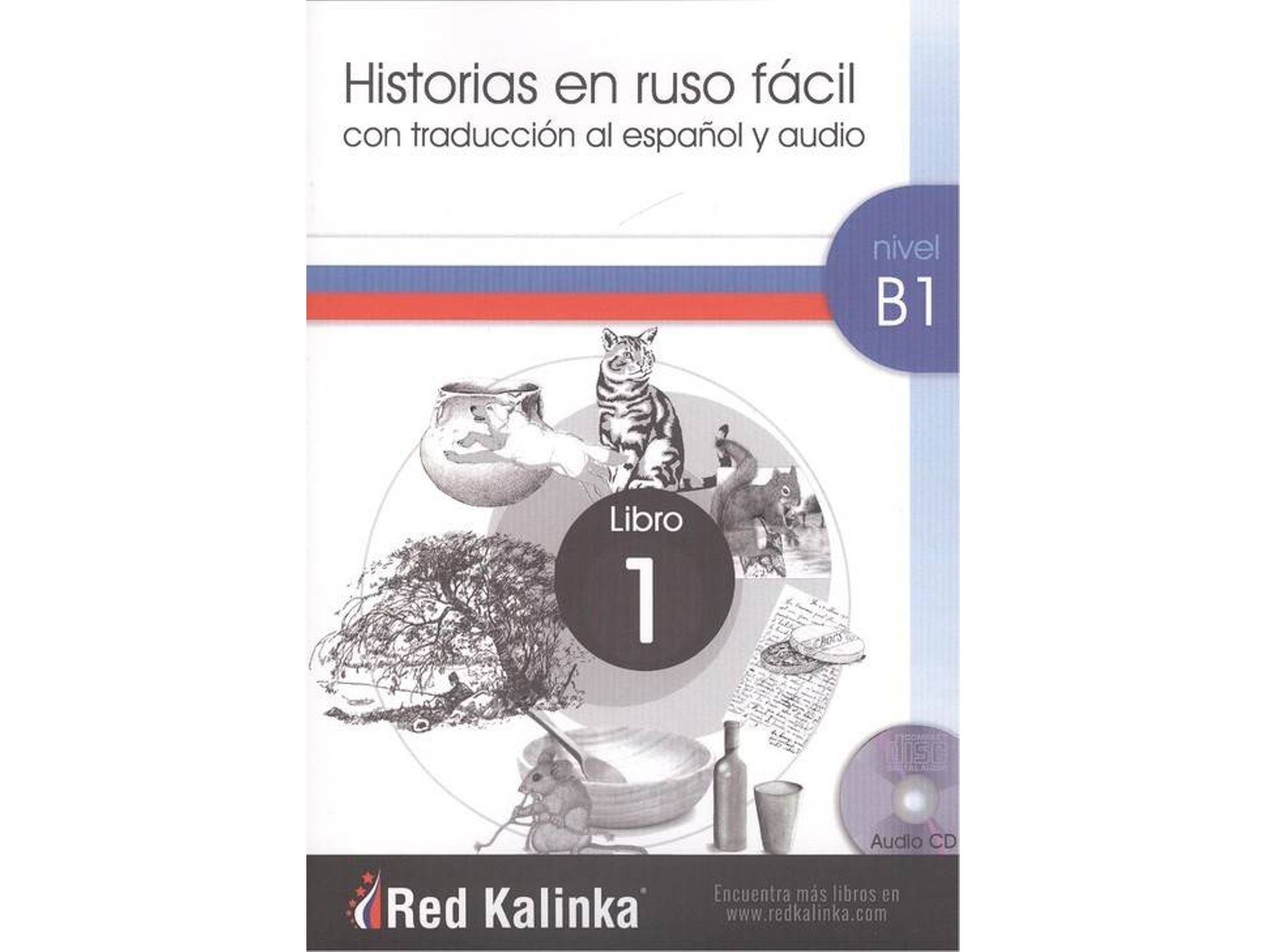 Libro Historia En Ruso Fácil Nivel B1 Libro 1 de Ana Chulkova (Español)