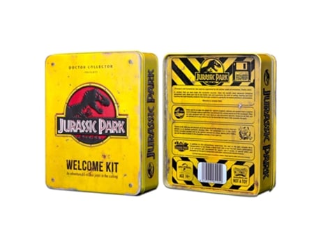 Accesorio de Merchandising DOCTOR COLLECTOR Réplica de caixa de metal jurassic park welcome kit standard