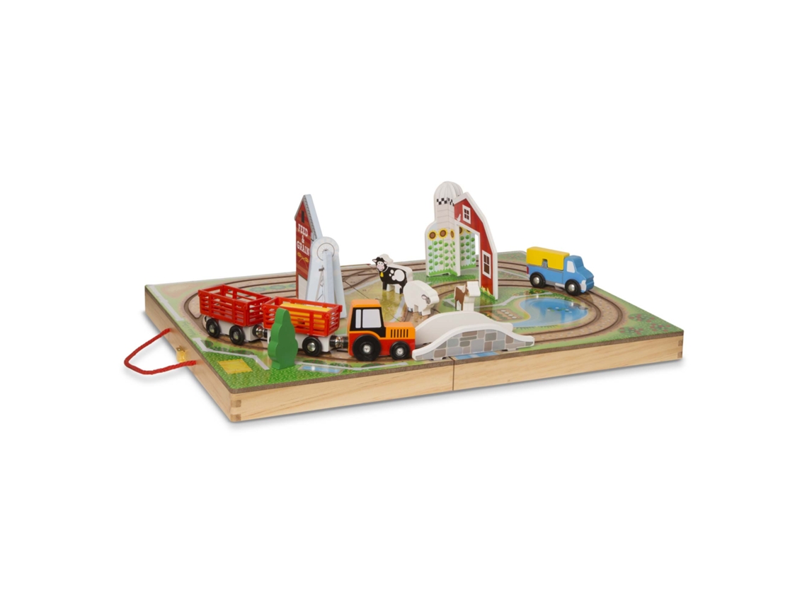 Figuras de Acción MELISSA & DOUG (Madera - Rojo - 39 x 27 x 7 cm)
