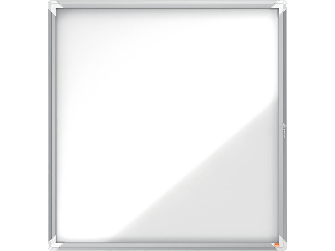 Vitrina NOBO Exterior (12xA4 - Aluminio - Magnético: Sí)