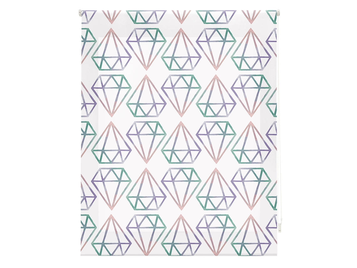 Estor Enrollable HAPPYSTOR Diamantes Estampado Digital Fantasia E98010 165x250 cm