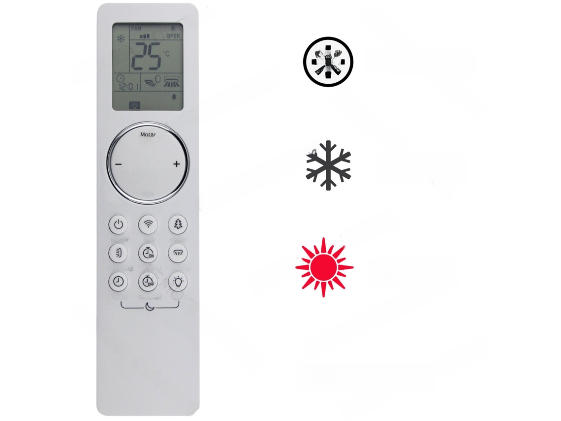 Mando A Distancia Para Aire Acondicionado Henten Home Para Tosot Ybe1fb7