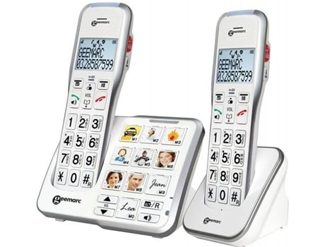 Teléfono Fijo GEEMARC 595-2 Blanco