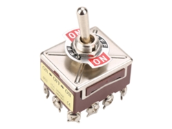 2026dz-interruptor De Palanca De 3 Posiciones On/off/on 4pdt 12 Pines 12mm 15a/250vac 10a/380vac