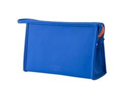 Neceser de viaje para mujer con cremallera y capacidad para agua, color azul (26 x 16 x 10 cm)