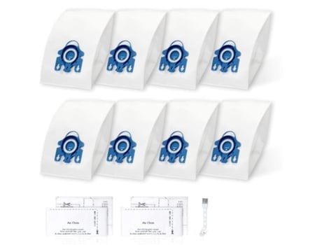 Bolsas de polvo de repuesto para aspiradora, compatibles con la serie Miele Gn 3D, filtros de protección premotor/filtros de limpieza de aire