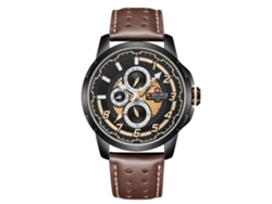 Reloj De Cuarzo Para Hombre Naviforce Con Correa De Pu, Elegante De Negocios Y Casual