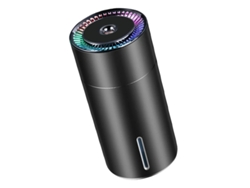 Difusor de perfume para coche con apagado automático, de aluminio, Bestvite negro