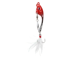 2026rebe-señuelo Artificial De Pesca Zinc Rotatorio Con Pluma Y Lentejuelas Lifelike Para Pesca Red
