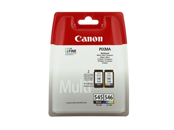 PACK TINTEIROS CANON PG-545 / CL-546