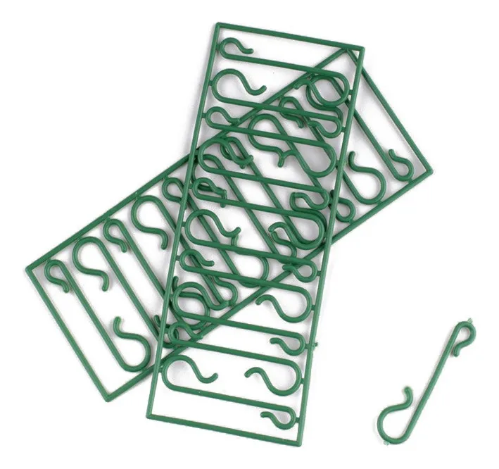 Ganchos de plástico para decoración navideña (2 tableros) Vayotoy