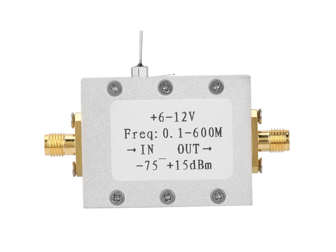 2026as-detector Logarítmico Ad8307 Medidor Potencia Rf 0.1-600m -75~+15dbm Módulo Con Estuche