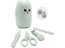 Kit De Manicura 4 En 1 Para Bebés: Seguro Y Con Un Bonito Estuche Para Recién Nacidos.