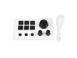 Teclado Visual LAXISCREED 6 Botões Lcd Obs Twitch