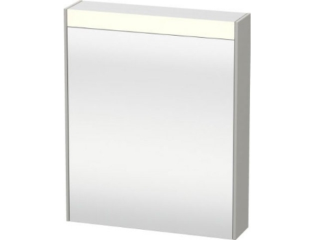 Armario con espejo DURAVIT Brioso de 62,0 x 14,8 cm con iluminación LED 1 puerta de espejo con bisagra a la izquierda