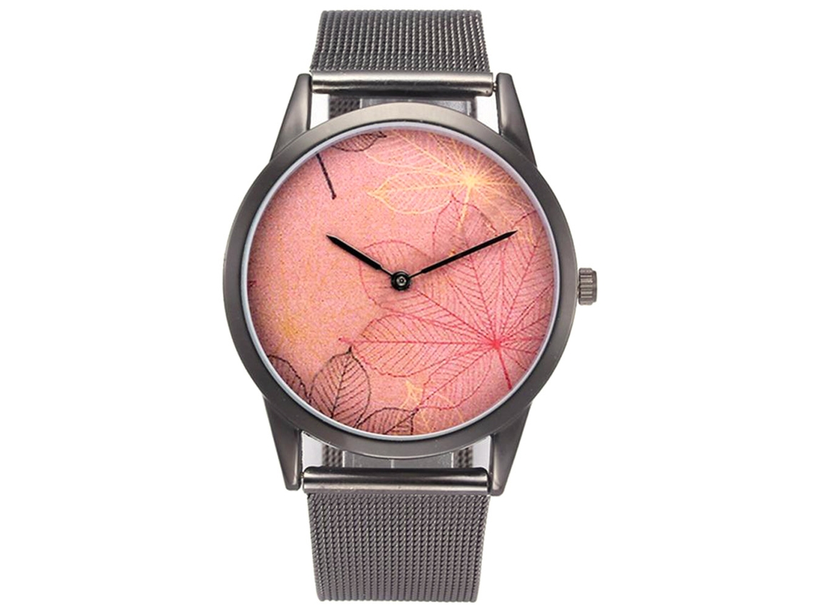 Relógio De Pulso Analógico De Quartzo Feminino Casual Zhoulianfa Com Pulseira De Aço Presente
