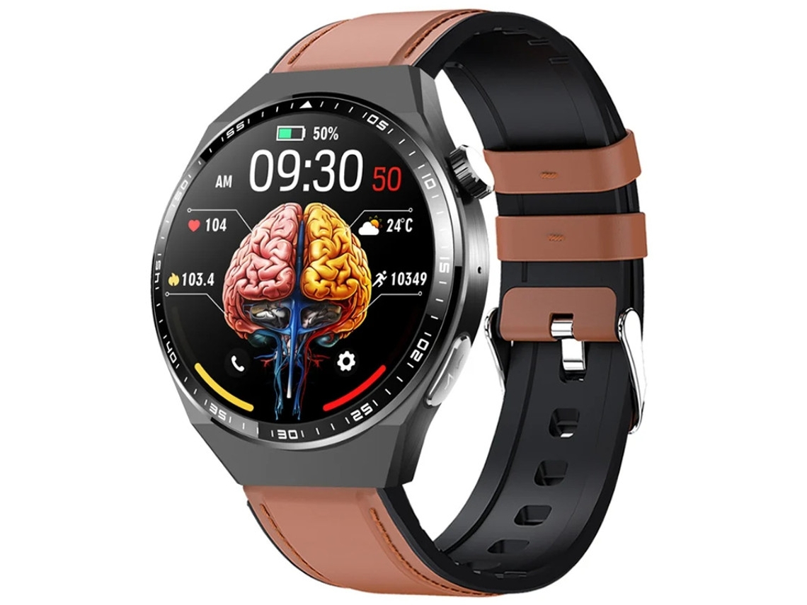 Reloj inteligente con llamadas Bluetooth, monitorización no invasiva de glucosa en sangre, ECG, alerta SOS, contador de pasos y seguimiento deportivo. Yizhood