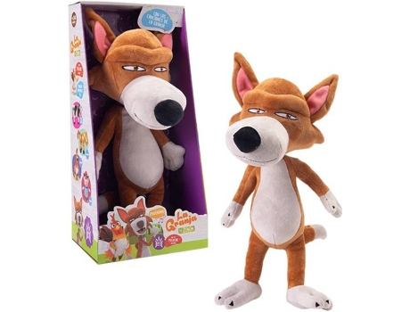 Peluche BANDAI Lobo Beto La granja de Zenón (Edad Mínima: 2)
