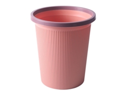 Cubo De Basura De Plástico Con Anilla De Cierre Para Cocina, Oficina, Baño Y Sala De Estar.