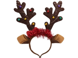 Diadema De Reno Led Para Fiestas Navideñas, Linda Y Única Diadema De Astas De Ciervo Para Halloween