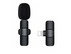 Micrófono Inalámbrico Lavalier Para Iphone Ipad, Micrófono Inalámbrico Plug-play Gertiz