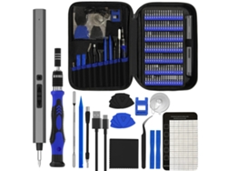 Kit De Herramientas De Reparación De Precisión Profesional 154 En 1, Que Incluye 120 Destornilladores Magnéticos Tipo C (pilas No Incluidas).