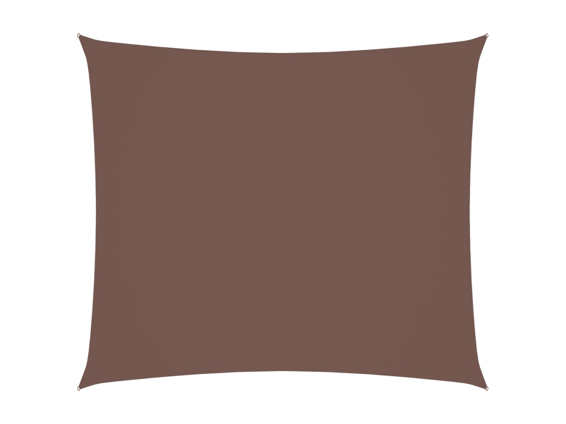 Parasol rectangular de tela Oxford 2x2,5 m Marrón MAISON EXCLUSIVE