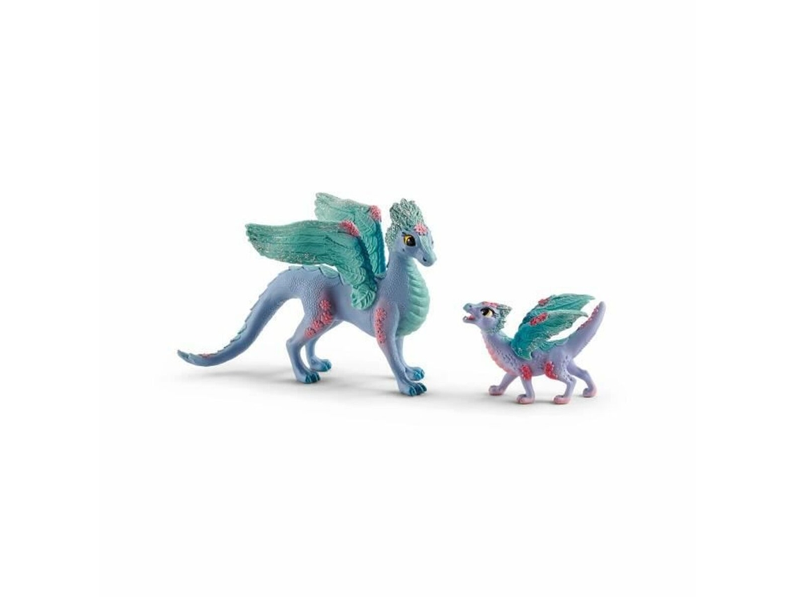 Figura de Acción SCHLEICH Flower dragon with its little one